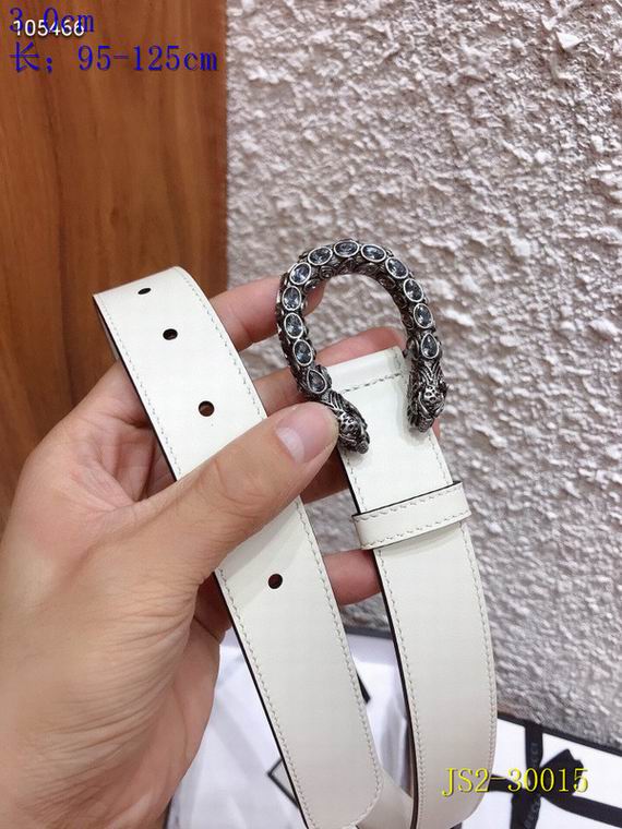 Gucci belt 30mm 95-125cm 8L02